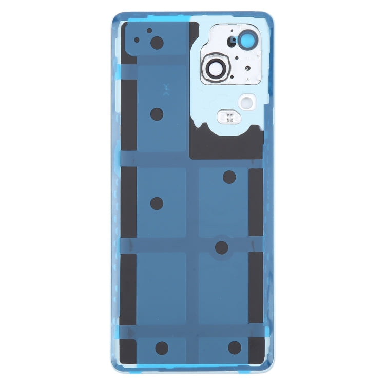 For vivo V30 Battery Back Cover with Camera Lens Cover(Blue) - Back Cover by PMC TechLife | Online Shopping South Africa | PMC TechLife | Buy Now Pay Later Mobicred