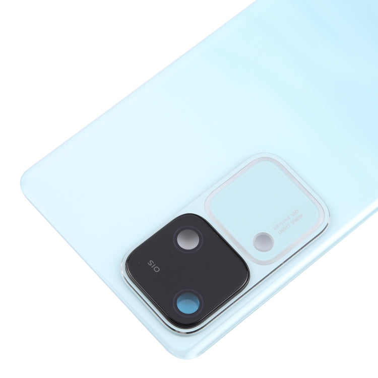 For vivo V30 Battery Back Cover with Camera Lens Cover(Blue) - Back Cover by PMC TechLife | Online Shopping South Africa | PMC TechLife | Buy Now Pay Later Mobicred