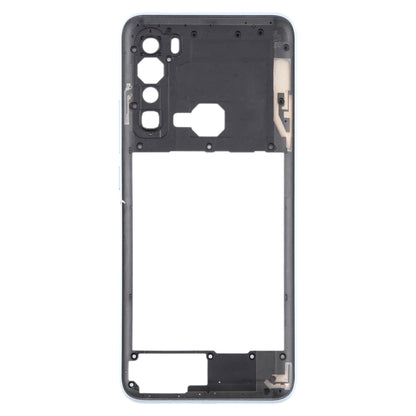 For HTC U20 5G Original Middle Frame Bezel Plate (White) - Full Housing Cover by PMC Jewellery | Online Shopping South Africa | PMC Jewellery | Buy Now Pay Later Mobicred