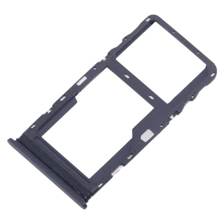 For TCL 20L / 20 Lite Original SIM Card Tray + Micro SD Card Tray (Black) - For TCL by PMC Jewellery | Online Shopping South Africa | PMC Jewellery | Buy Now Pay Later Mobicred