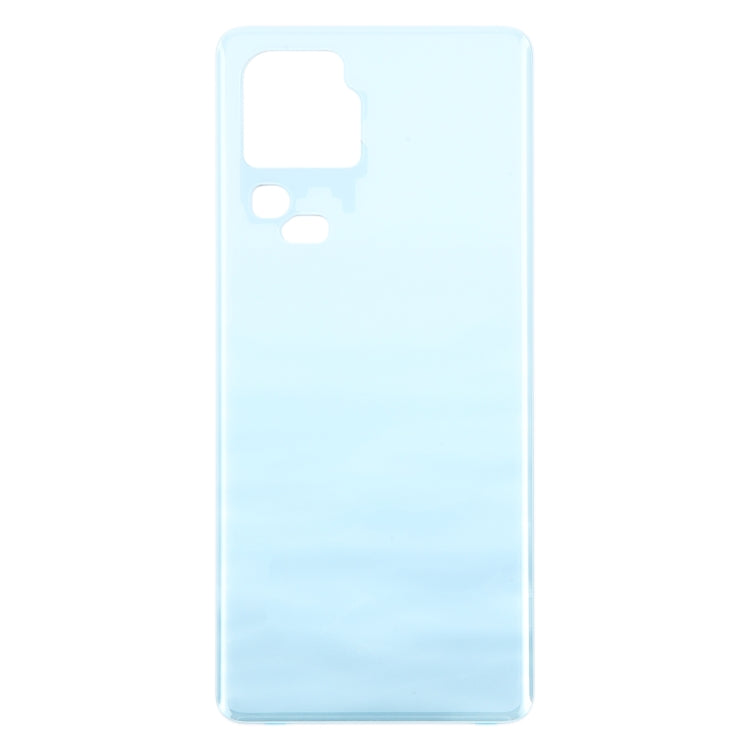 For vivo V30 Pro Battery Back Cover with Camera Lens Cover(Blue) - Back Cover by PMC TechLife | Online Shopping South Africa | PMC TechLife | Buy Now Pay Later Mobicred