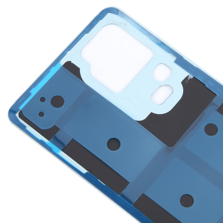 For vivo V30 Pro Battery Back Cover with Camera Lens Cover(Blue) - Back Cover by PMC TechLife | Online Shopping South Africa | PMC TechLife | Buy Now Pay Later Mobicred