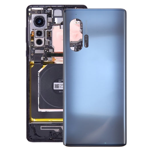 For Motorola Edge+ 2020 Original Battery Back Cover(Blue) - Back Cover by PMC Jewellery | Online Shopping South Africa | PMC Jewellery | Buy Now Pay Later Mobicred