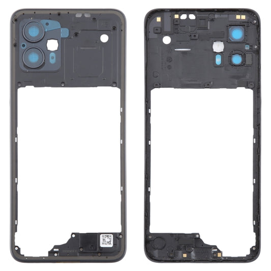 For Motorola Moto G13 Original Middle Frame Bezel Plate (Black) - Frame Bezel Plate by PMC Jewellery | Online Shopping South Africa | PMC Jewellery | Buy Now Pay Later Mobicred