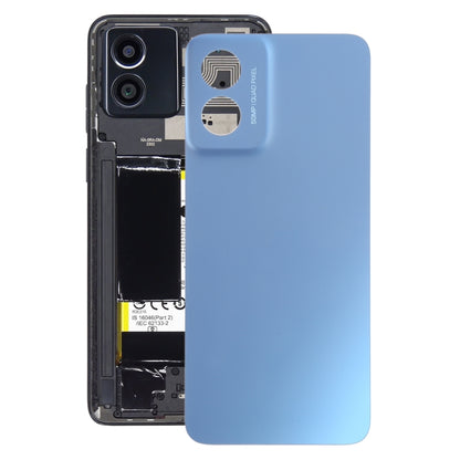 For Motorola Moto G Play 2024 Original Battery Back Cover(Blue) - Back Cover by PMC Jewellery | Online Shopping South Africa | PMC Jewellery | Buy Now Pay Later Mobicred