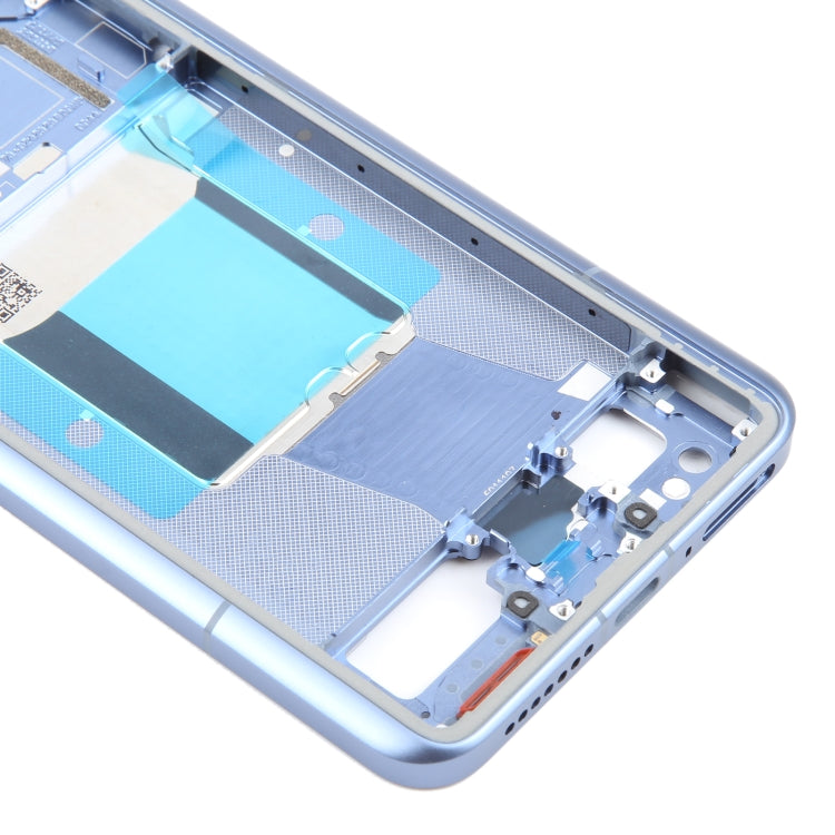 For Xiaomi 14 Ultra Original Front Housing LCD Frame Bezel Plate (Blue) - Frame Bezel Plate by PMC Jewellery | Online Shopping South Africa | PMC Jewellery | Buy Now Pay Later Mobicred