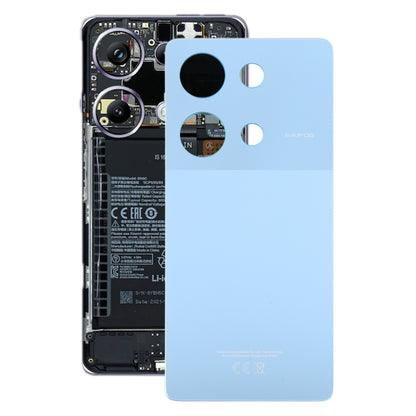 For Xiaomi Poco M6 Pro 4G Original Battery Back Cover(Blue) - Back Cover by PMC Jewellery | Online Shopping South Africa | PMC Jewellery | Buy Now Pay Later Mobicred