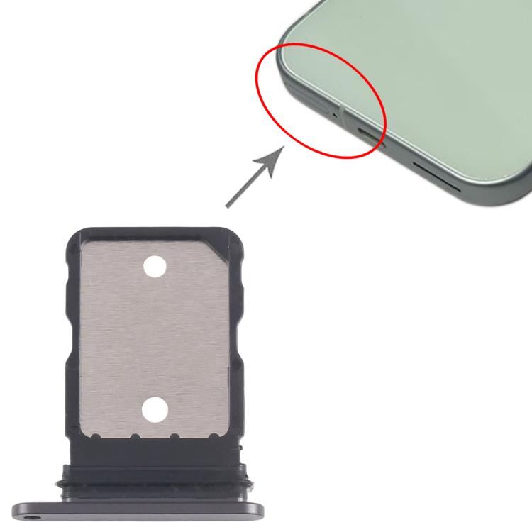 For Google Pixel 9 Pro Original SIM Card Tray (Black) - Card Tray by PMc TechLife | Online Shopping South Africa | PMc TechLife | Buy Now Pay Later Mobicred