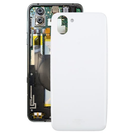 For Sharp Aquos R2 Original Battery Back Cover(White) - For Sharp by PMC Jewellery | Online Shopping South Africa | PMC Jewellery | Buy Now Pay Later Mobicred