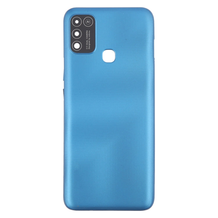 For Infinix Smart 5 India X688C Original Battery Back Cover(Blue) - Back Cover by PMc TechLife | Online Shopping South Africa | PMc TechLife | Buy Now Pay Later Mobicred