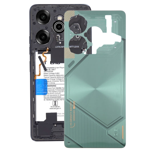 For Tecno Pova 6 Original Battery Back Cover(Green) - Back Cover by PMC Jewellery | Online Shopping South Africa | PMC Jewellery | Buy Now Pay Later Mobicred