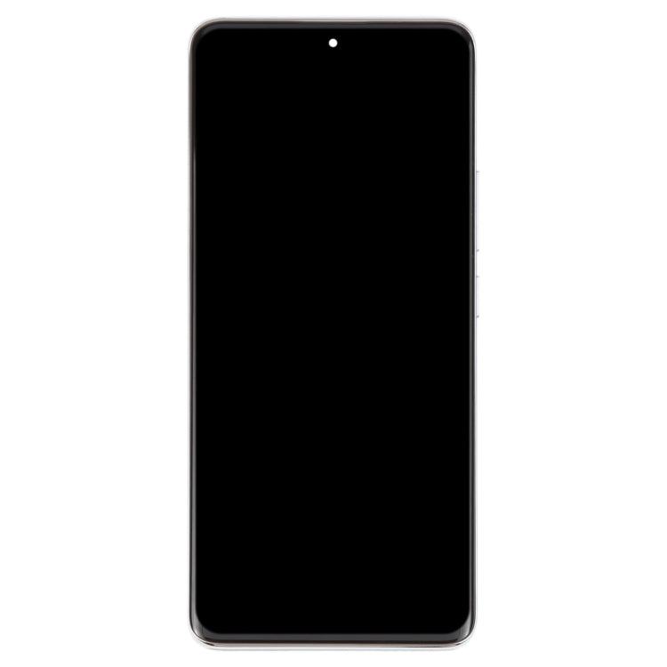 For Xiaomi Redmi Note 14 Pro 5G Original LCD Screen Digitizer Full Assembly with Frame (Silver) - free shipping - PMC TechLife - Order now!