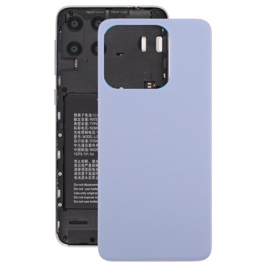 For ZTE Axon 60 / V60 Z2356 Glass Battery Back Cover with Adhesive(Purple) - For ZTE by PMC Jewellery | Online Shopping South Africa | PMC Jewellery | Buy Now Pay Later Mobicred