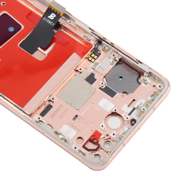 For Huawei P40 TFT LCD Screen Digitizer Full Assembly with Frame, Not Supporting Fingerprint Identification (Pink) - LCD Screen by PMc TechLife | Online Shopping South Africa | PMc TechLife | Buy Now Pay Later Mobicred