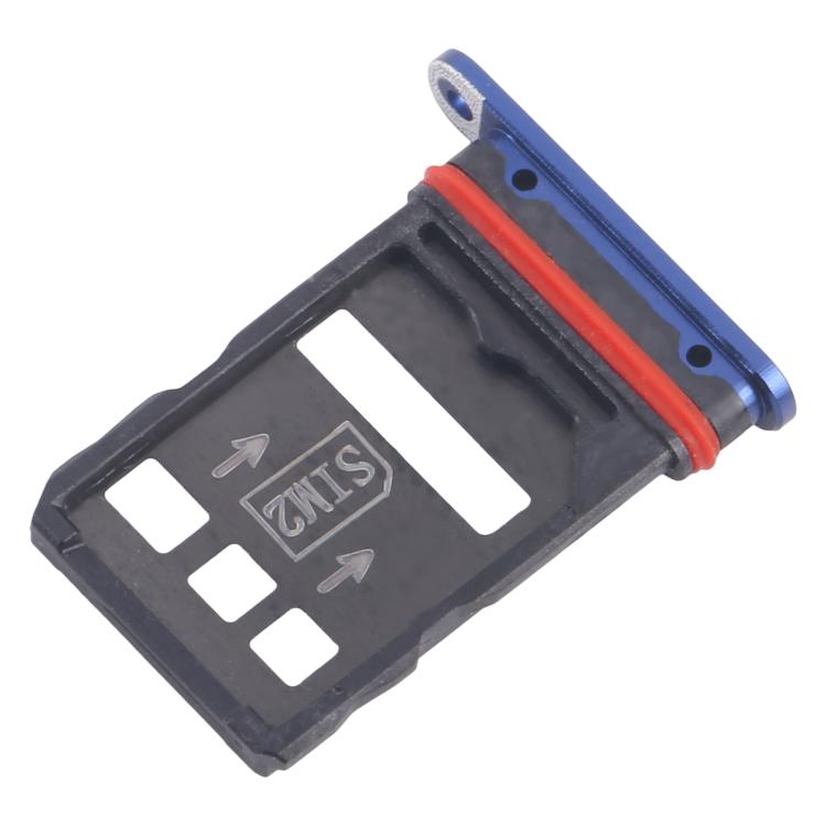 For ZTE nubia RedMagic 7 NX679J SIM Card Tray + SIM Card Tray (Blue) - For ZTE by PMc TechLife | Online Shopping South Africa | PMc TechLife | Buy Now Pay Later Mobicred