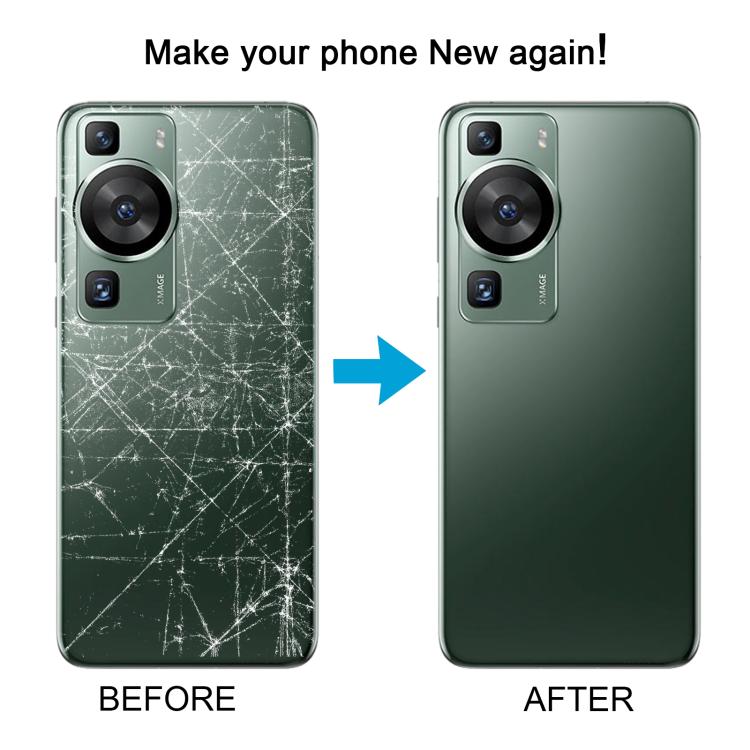 For Huawei P60 Battery Back Cover with Camera Lens Cover(Green) - Back Cover by PMc TechLife | Online Shopping South Africa | PMc TechLife | Buy Now Pay Later Mobicred