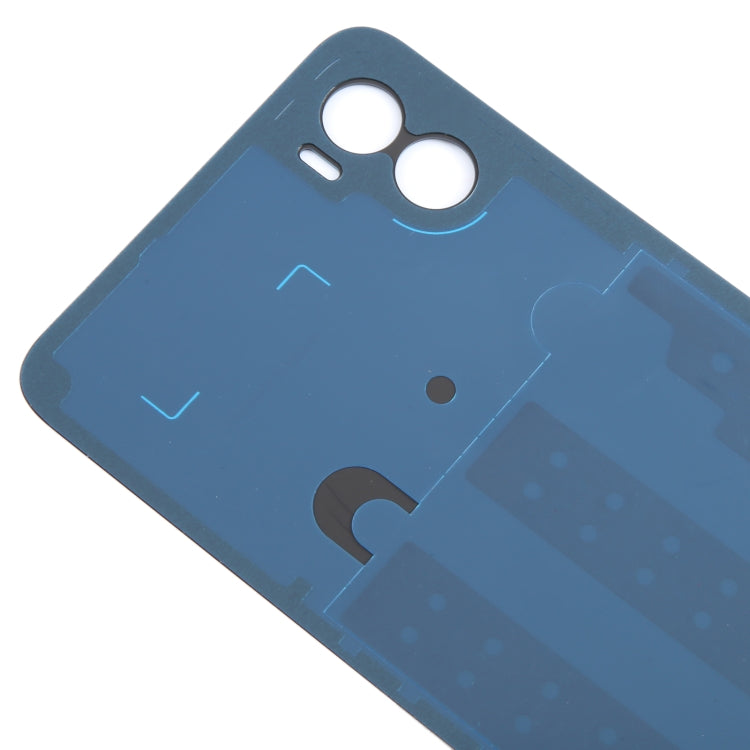 For Motorola Moto E32 India Original Battery Back Cover(Blue) - Back Cover by PMC TechLife | Online Shopping South Africa | PMC TechLife