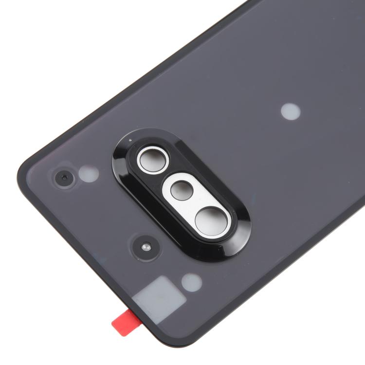 For Nothing Phone 3a A059 Glass Battery Back Cover with Camera Frame(Black) - free shipping - PMC TechLife - Order now!
