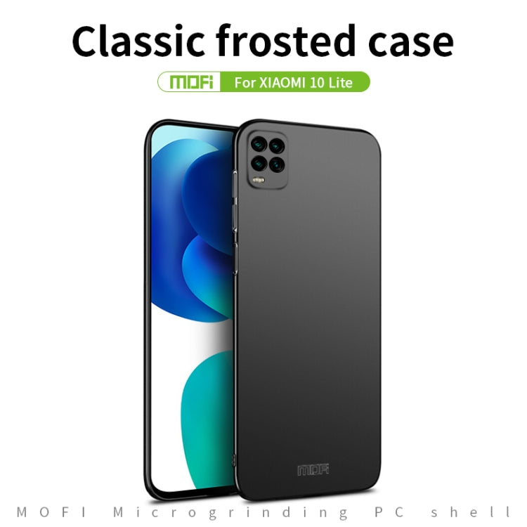 For Xiaomi Mi 10 Lite MOFI Frosted PC Ultra-thin Hard Case(Red) - Xiaomi Cases by MOFI | Online Shopping South Africa | PMC TechLife