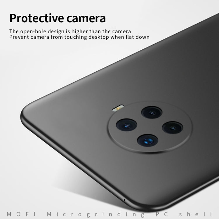 For OPPO Ace2 MOFI Frosted PC Ultra-thin Hard Case(Blue) - OPPO Cases by MOFI | Online Shopping South Africa | PMC TechLife