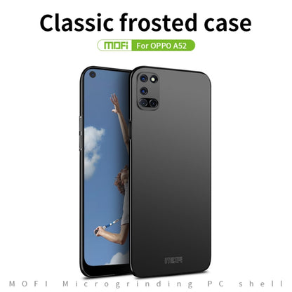 For OPPO A52 MOFI Frosted PC Ultra-thin Hard Case(Rose gold) - OPPO Cases by MOFI | Online Shopping South Africa | PMC Jewellery