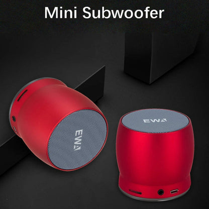 EWA A150 Portable Mini Bluetooth Speaker Wireless Hifi Stereo Strong Bass Music Boom Box Metal Subwoofer, Support Micro SD Card & 3.5mm AUX(Rose Gold) - Desktop Speaker by EWA | Online Shopping South Africa | PMC Jewellery | Buy Now Pay Later Mobicred