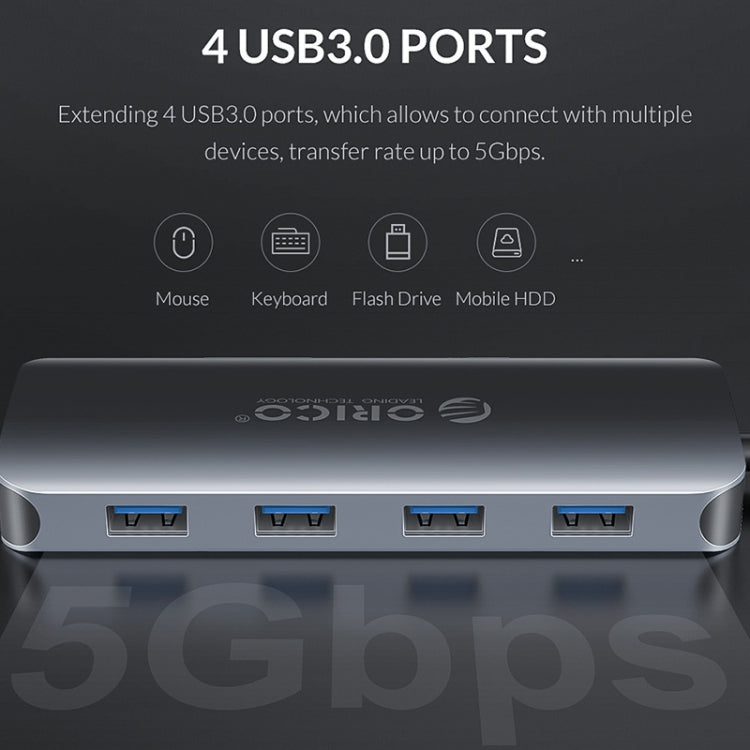 ORICO MC-U111P  11 in 1 Multifunction Docking Station - USB HUB by ORICO | Online Shopping South Africa | PMC Jewellery | Buy Now Pay Later Mobicred