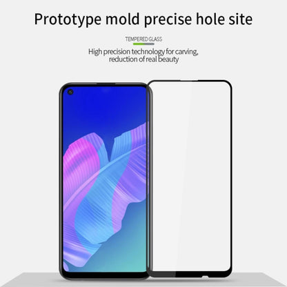 For Huawei Y7P MOFI 9H 2.5D Full Screen Tempered Glass Film(Black) - Huawei Tempered Glass by MOFI | Online Shopping South Africa | PMC Jewellery