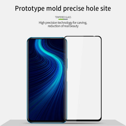 For Huawei Honor X10 MOFI 9H 2.5D Full Screen Tempered Glass Film(Black) - Honor Tempered Glass by MOFI | Online Shopping South Africa | PMC Jewellery