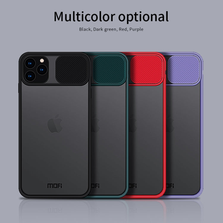 For iPhone 11 Pro Max MOFI Xing Dun Series Translucent Frosted PC + TPU Privacy Anti-glare Shockproof All-inclusive Protective Case(Red) - iPhone 11 Pro Max Cases by MOFI | Online Shopping South Africa | PMC TechLife