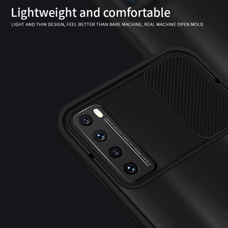 For Huawei nova 7 MOFI Xing Dun Series PC + TPU Anti-peep Waterproof And Anti-drop All-inclusive Protective Shell, Translucent Frosted(Black) - Huawei Cases by MOFI | Online Shopping South Africa | PMC Jewellery