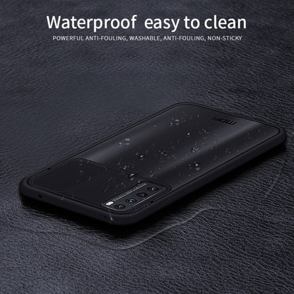 For Huawei nova 7 MOFI Xing Dun Series PC + TPU Anti-peep Waterproof And Anti-drop All-inclusive Protective Shell, Translucent Frosted(Black) - Huawei Cases by MOFI | Online Shopping South Africa | PMC Jewellery