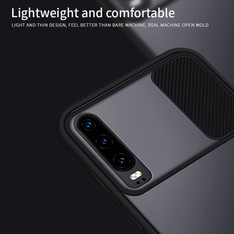 For Huawei P30 MOFI Xing Dun Series PC + TPU Anti-peep Waterproof And Anti-drop All-inclusive Protective Shell, Translucent Frosted(Red) - Huawei Cases by MOFI | Online Shopping South Africa | PMC TechLife | Buy Now Pay Later Mobicred