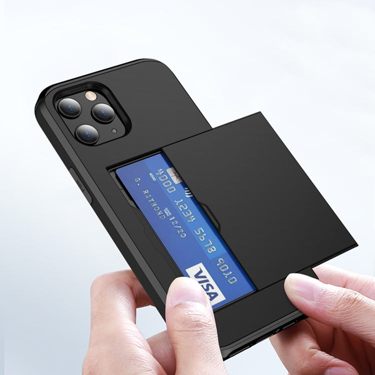 For iPhone 12 mini Shockproof Rugged Armor Protective Case with Card Slot(Dark Blue) - iPhone 12 mini Cases by PMC TechLife | Online Shopping South Africa | PMC TechLife