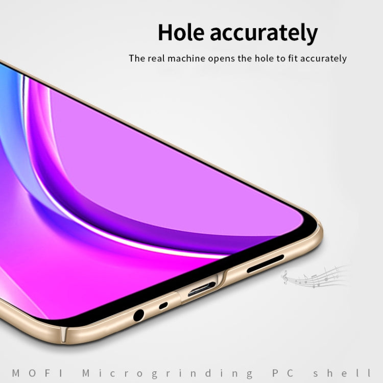 For Xiaomi Redmi 9 MOFI Frosted PC Ultra-thin Hard Case(Black) - Xiaomi Cases by MOFI | Online Shopping South Africa | PMC TechLife | Buy Now Pay Later Mobicred