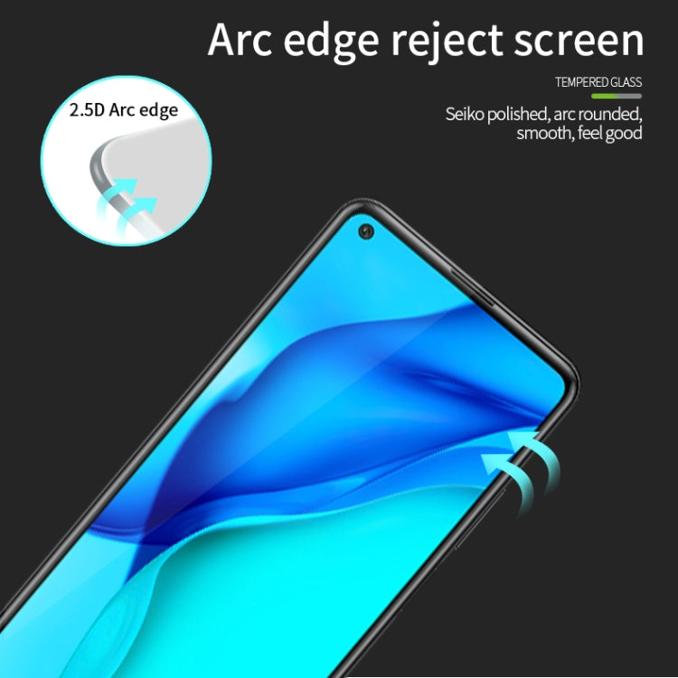 For Huawei Maimang9/Mate 40Lite MOFI 9H 2.5D Full Screen Tempered Glass Film(Black) - Huawei Tempered Glass by MOFI | Online Shopping South Africa | PMC Jewellery