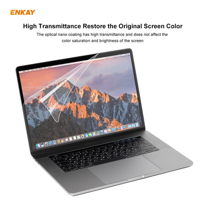 ENKAY Laptop Clear HD PET Screen Protector For MacBook Pro 16 inch A2141 (2019) - Screen Protectors by ENKAY | Online Shopping South Africa | PMC Jewellery | Buy Now Pay Later Mobicred