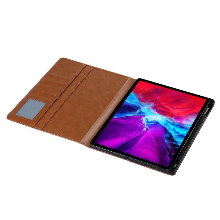 For iPad Air 11 2024 / Air 2022/2020 10.9 Knead Skin Texture Leather Tablet Case(Wine Red) - iPad Air (2022) / (2020) 10.9 Cases by PMC Jewellery | Online Shopping South Africa | PMC Jewellery | Buy Now Pay Later Mobicred