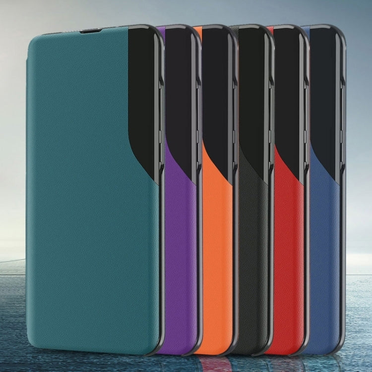 For Samsung Galaxy A81 / Note10 Lite / M60s Attraction Flip Holder Leather Phone Case(Green) - Galaxy Phone Cases by PMC TechLife | Online Shopping South Africa | PMC TechLife