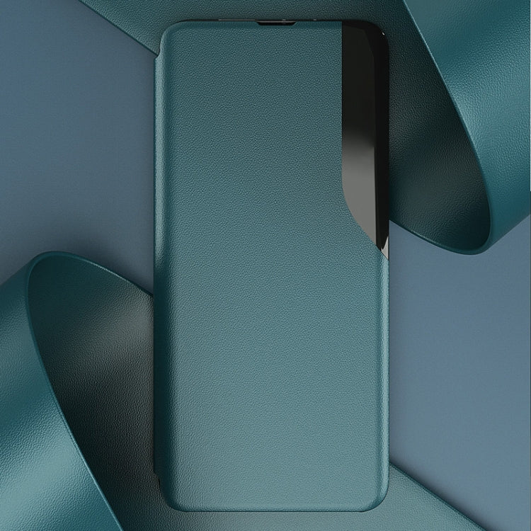 For Samsung Galaxy Note 10 Attraction Flip Holder Leather Phone Case(Blue) - Galaxy Phone Cases by PMC TechLife | Online Shopping South Africa | PMC TechLife | Buy Now Pay Later Mobicred