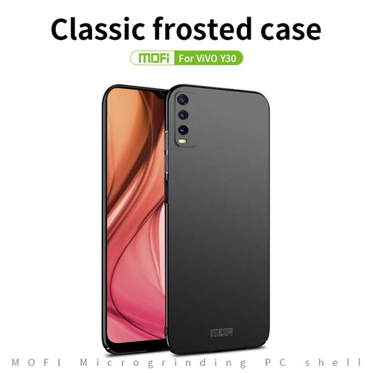 For vivo Y30 MOFI Frosted PC Ultra-thin Hard Case (Red) - vivo Cases by MOFI | Online Shopping South Africa | PMC TechLife