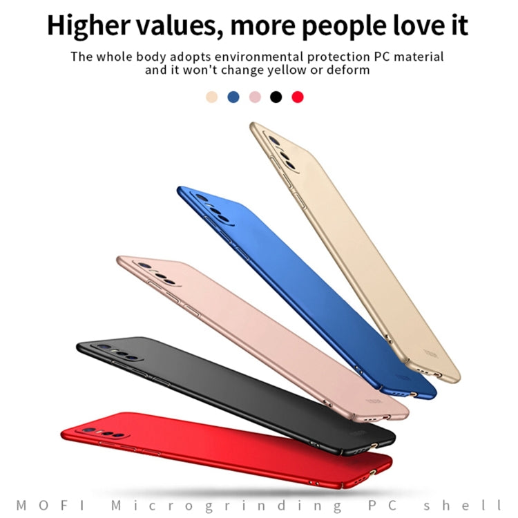 For vivo Y73s MOFI Frosted PC Ultra-thin Hard Case (Blue) - vivo Cases by MOFI | Online Shopping South Africa | PMC TechLife