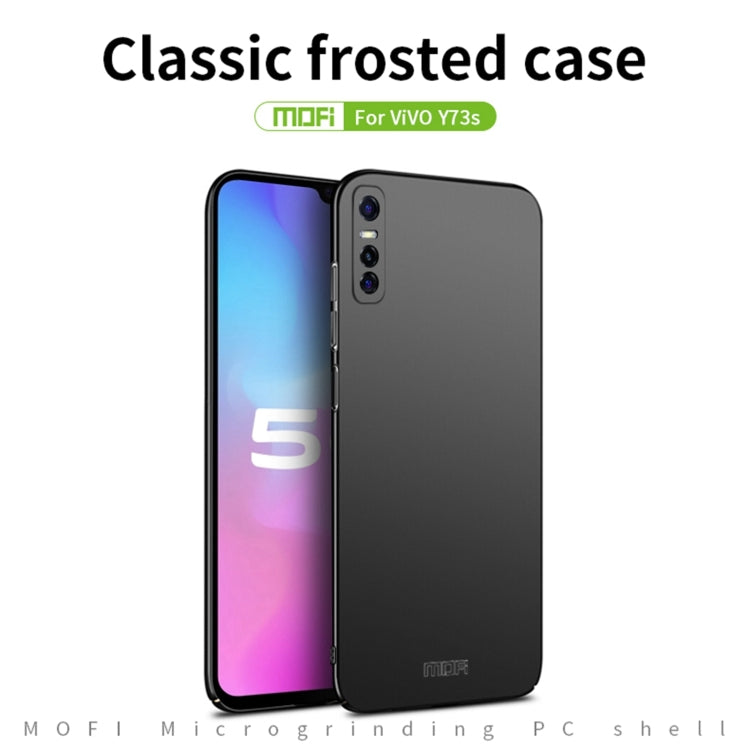 For vivo Y73s MOFI Frosted PC Ultra-thin Hard Case (Red) - vivo Cases by MOFI | Online Shopping South Africa | PMC TechLife | Buy Now Pay Later Mobicred