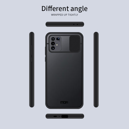 For Samsung Galaxy S10 Lite MOFI Xing Dun Series Translucent Frosted PC + TPU Privacy Anti-glare Shockproof All-inclusive Protective Case(Black) - Galaxy Phone Cases by MOFI | Online Shopping South Africa | PMC Jewellery