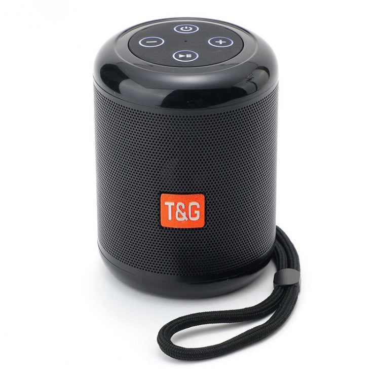 T&G TG519 TWS HiFi Portable Bluetooth Speaker Subwoofer Outdoor Wireless Column Speakers Support TF Card / FM / 3.5mm AUX / U Disk / Hands-free Call(Black) - Desktop Speaker by T&G | Online Shopping South Africa | PMC Jewellery | Buy Now Pay Later Mobicred