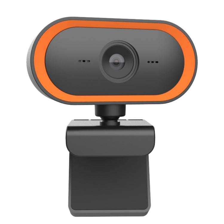 C11 2K Picture Quality HD Without Distortion 360 Degrees Rotate Built-in Microphone Sound Clear Webcams with Tripod(Orange) - HD Camera by PMC Jewellery | Online Shopping South Africa | PMC Jewellery | Buy Now Pay Later Mobicred