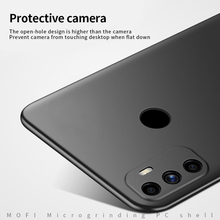 For OPPO A32 / A52 MOFI Frosted PC Ultra-thin Hard Case(Gold) - free shipping - PMC TechLife - Order now!