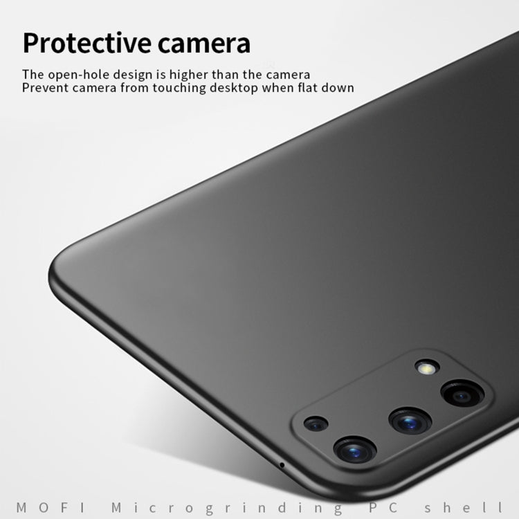 For OPPO Realme X7 MOFI Frosted PC Ultra-thin Hard Case(Black) - Realme Cases by MOFI | Online Shopping South Africa | PMC Jewellery