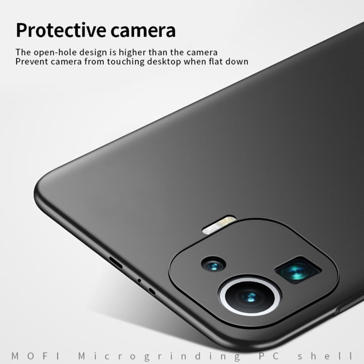 For Xiaomi Mi 11 Pro MOFI Frosted PC Ultra-thin Hard Case(Rose Gold) - Xiaomi Cases by MOFI | Online Shopping South Africa | PMC Jewellery