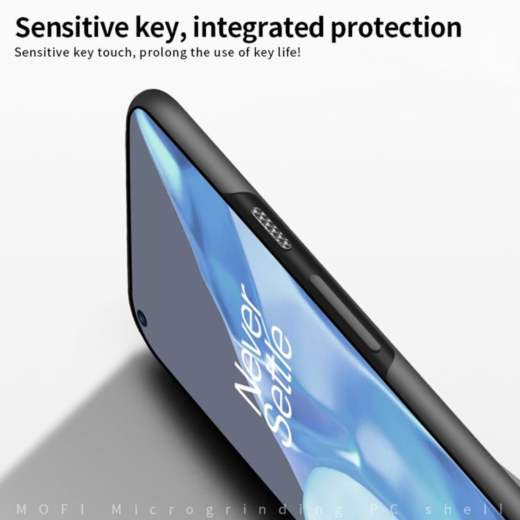 For OnePlus 9 Pro MOFI Frosted PC Ultra-thin Hard Case(Black) - OnePlus Cases by MOFI | Online Shopping South Africa | PMC TechLife | Buy Now Pay Later Mobicred